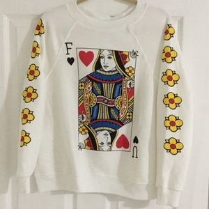 NWT Wildfox Queen of the Damned Sommers Sweater